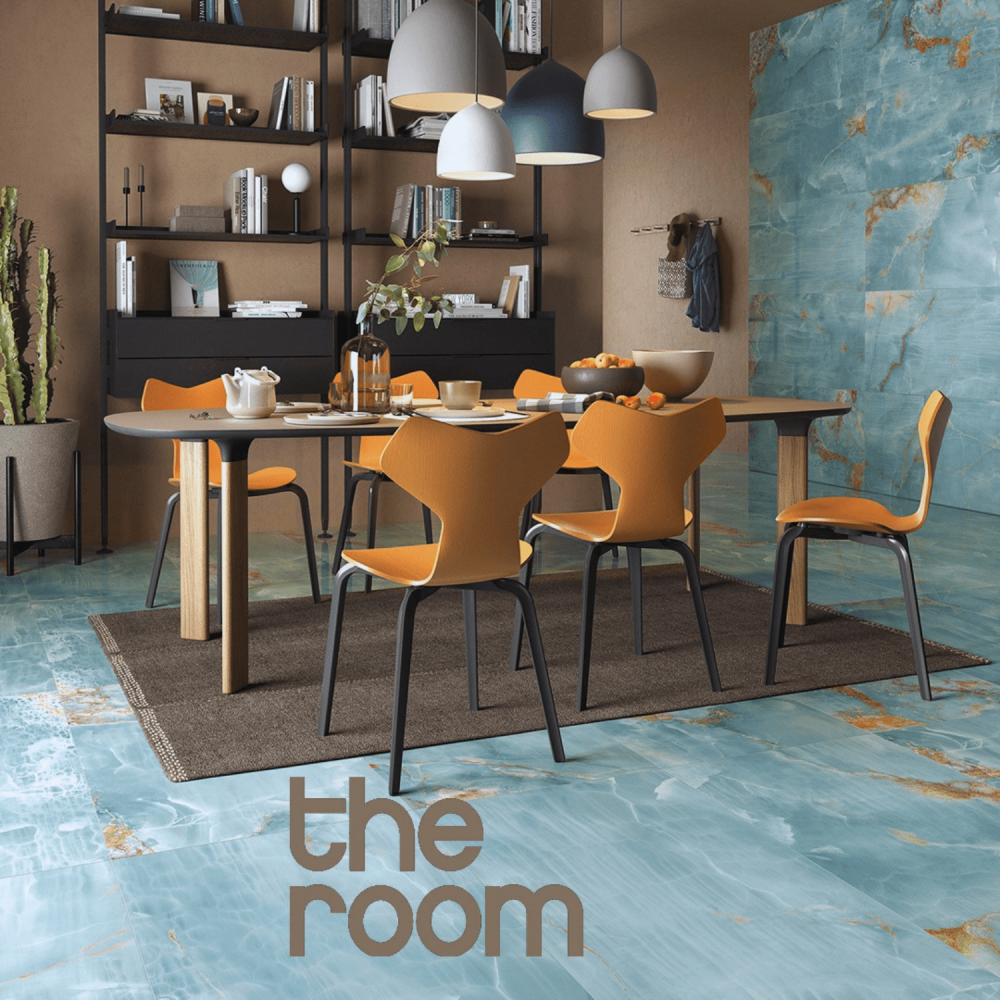The Room-Onyx Aqua Blue Gold The Room-Onyx Aqua Blue Gold