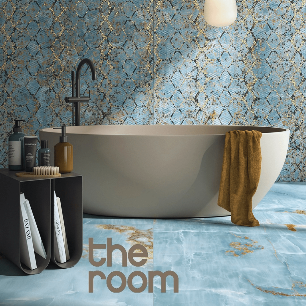 The Room-Onyx Aqua Blue Gold The Room-Onyx Aqua Blue Gold