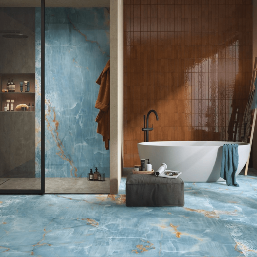 The Room-Onyx Aqua Blue Gold The Room-Onyx Aqua Blue Gold